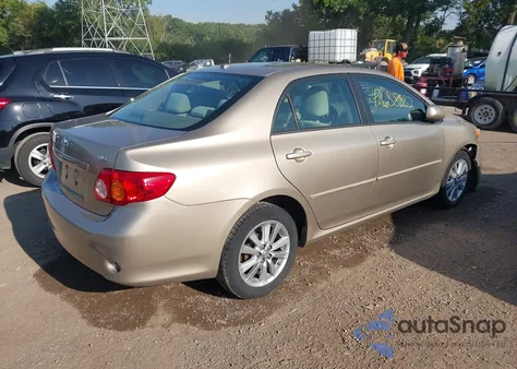 2010 Toyota Corolla Xle из США, поврежденный, VIN 1NXBU4EE9AZ259309